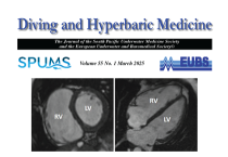 Diving & Hyperbaric Medicine Issue 1 Vol 55 2025 (Mar)
